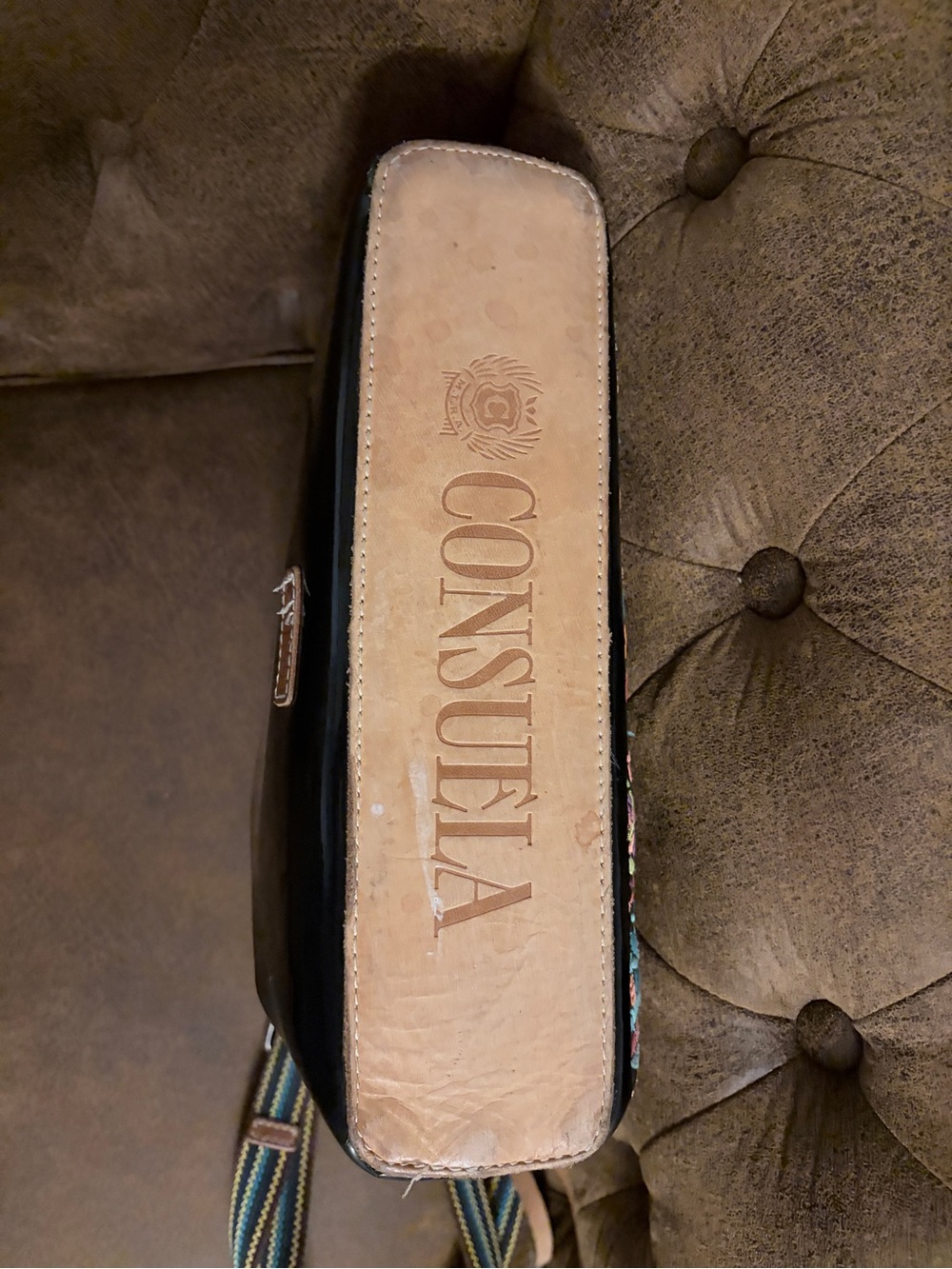 Consuela Rita Downtown Black Floral Embroidered Crossbody - Picture 6 of 6